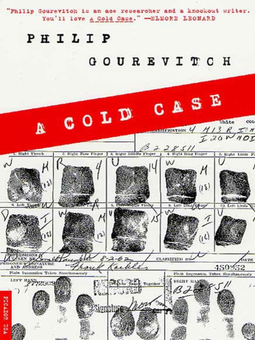 Title details for A Cold Case by Philip Gourevitch - Wait list